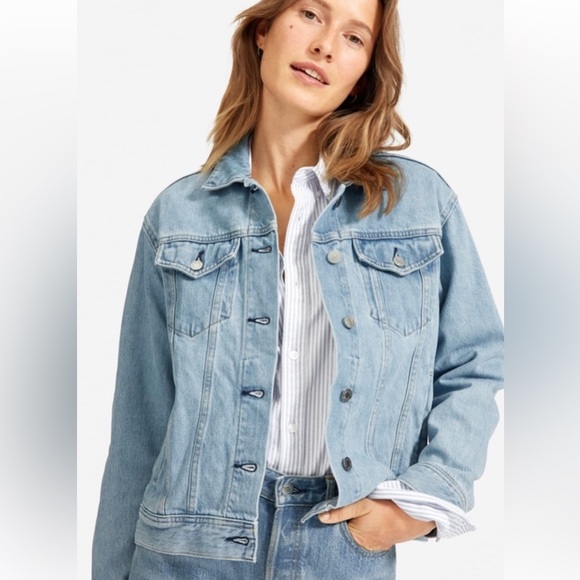 EVERLANE THE DENIM JACKET - Picture 1 of 9